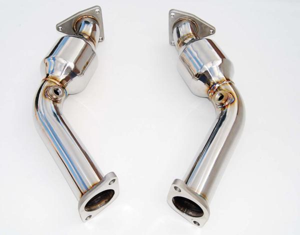 INVIDIA HIGH FLOW CATTED TEST PIPES FOR NISSAN 350Z Z33 07-09/370Z Z34/INFINITI G37 V36/FX30/FX50/QX70
