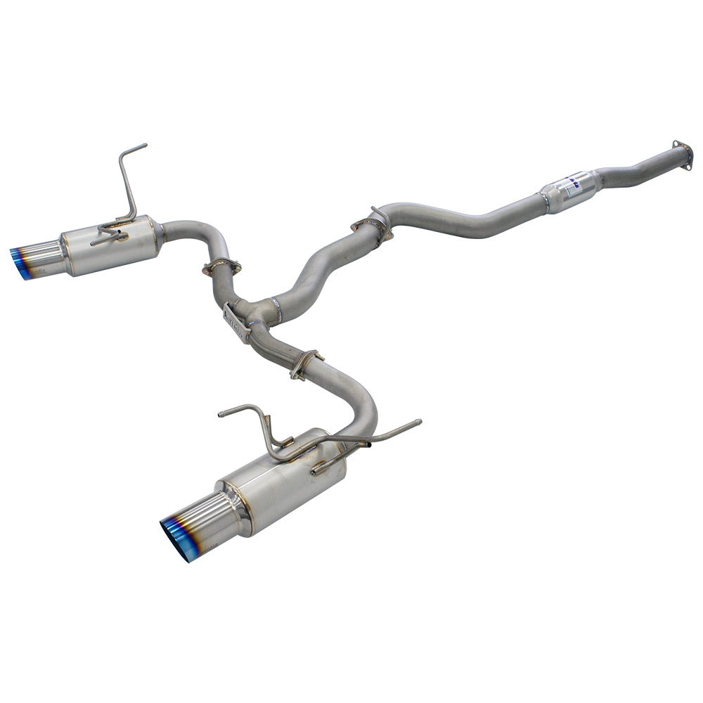 INVIDIA TITAN G5 TITANIUM N1 CAT BACK EXHAUST FOR SUBARU WRX/STI 08-20