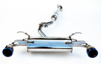 INVIDIA Q300 70MM CAT BACK EXHAUST W/TI TIPS FOR SUBARU BRZ/TOYOTA 86 12-20