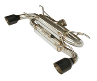 INVIDIA R400 "SIGNATURE EDITION" 70MM CAT BACK EXHAUST W/BLACK TIPS FOR SUBARU BRZ/TOYOTA 86 12-20