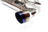 INVIDIA R400 70MM CAT BACK EXHAUST W/TI TIPS FOR SUBARU BRZ/TOYOTA 86 12-20