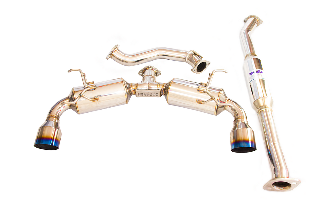 INVIDIA N2 70MM CAT BACK EXHAUST W/TI TIPS FOR SUBARU BRZ/TOYOTA 86 12-20