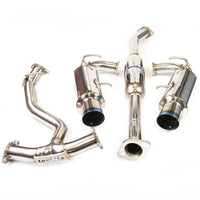 INVIDIA N1 CAT BACK EXHAUST W/TI TIPS FOR SUBARU BRZ/TOYOTA 86 12-20