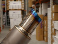 INVIDIA TITAN G5 TITANIUM N1 SINGLE EXIT CAT BACK EXHAUST RESONATED FOR SUBARU BRZ/TOYOTA 86 12-20