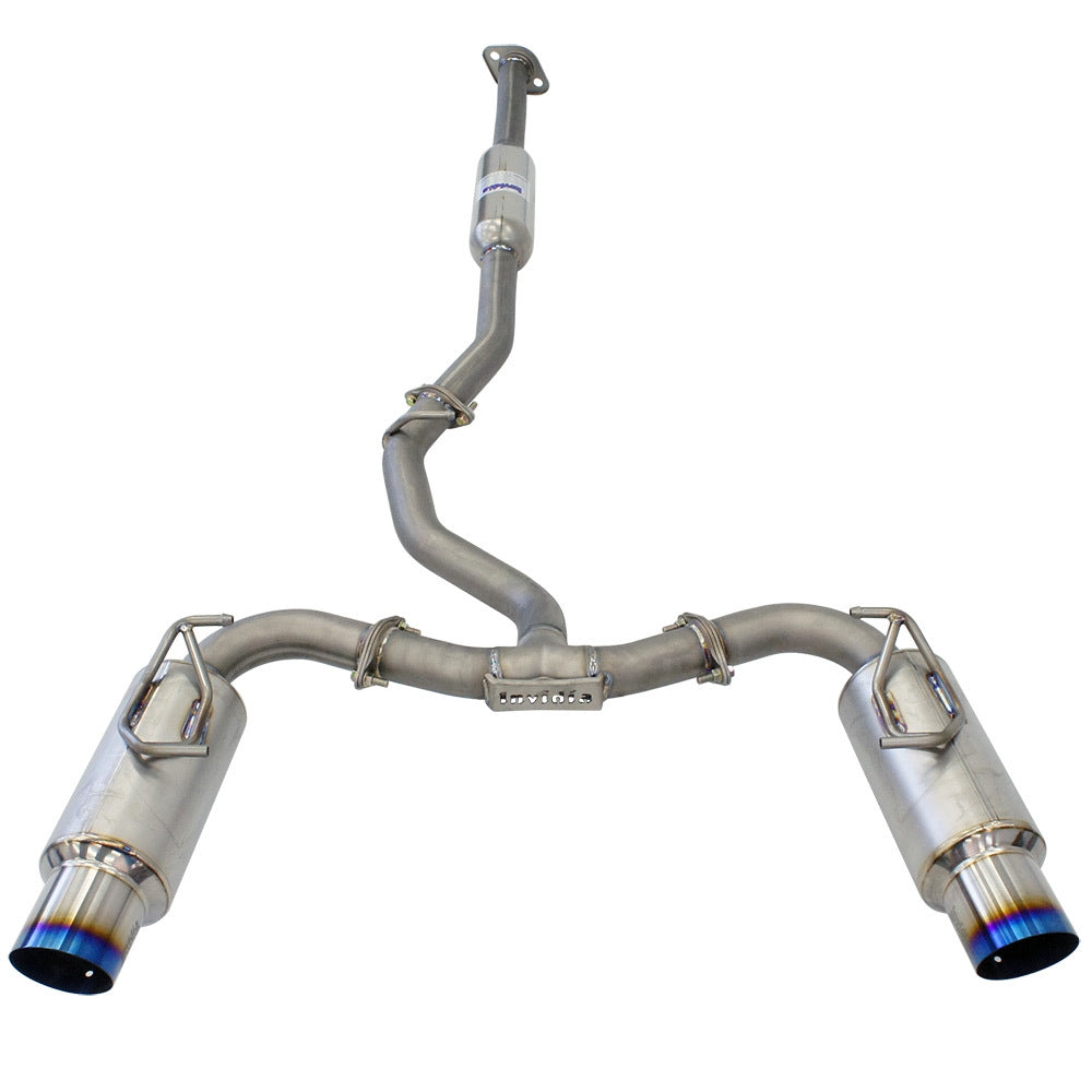 INVIDIA TITAN G5 TITANIUM N1 CAT BACK EXHAUST FOR SUBARU BRZ/TOYOTA 86 12-20