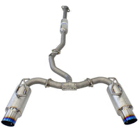 INVIDIA TITAN G5 TITANIUM N1 CAT BACK EXHAUST FOR SUBARU BRZ/TOYOTA 86 12-20