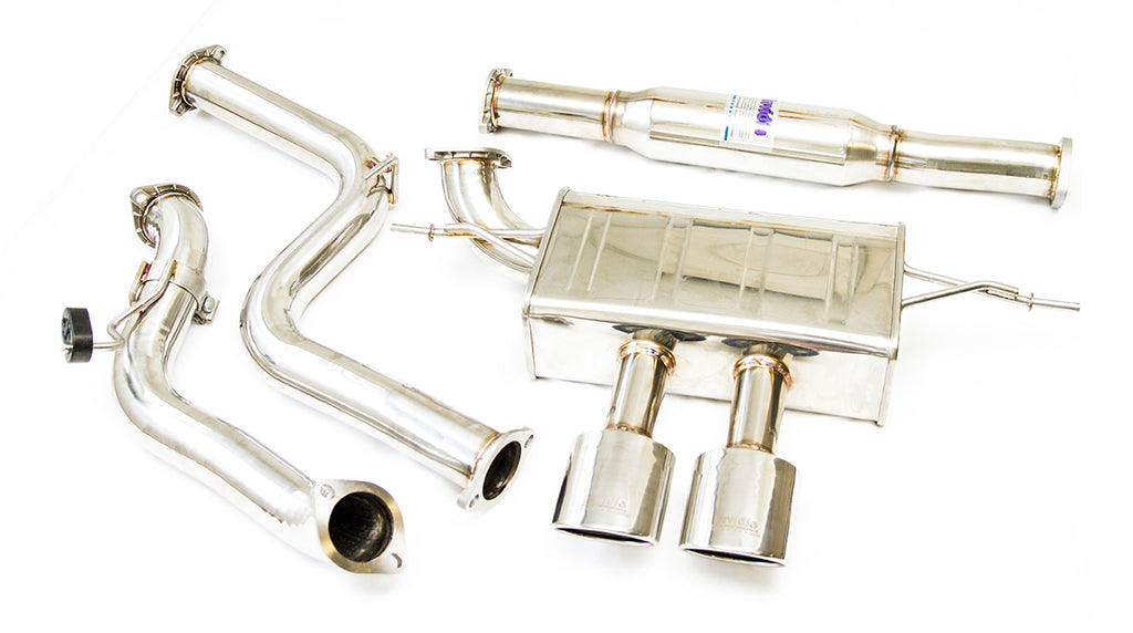 INVIDIA Q300 CAT BACK EXHAUST W/SS TIPS FOR FORD FOCUS ST LW/LZ 11-18