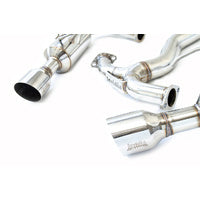 INVIDIA R400 CAT BACK EXHAUST W/SS TIPS FOR SUBARU WRX 08-10 SEDAN/FORESTER XT SH, SJ 08-18