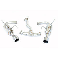 INVIDIA R400 CAT BACK EXHAUST W/SS TIPS FOR SUBARU WRX 08-10 SEDAN/FORESTER XT SH, SJ 08-18