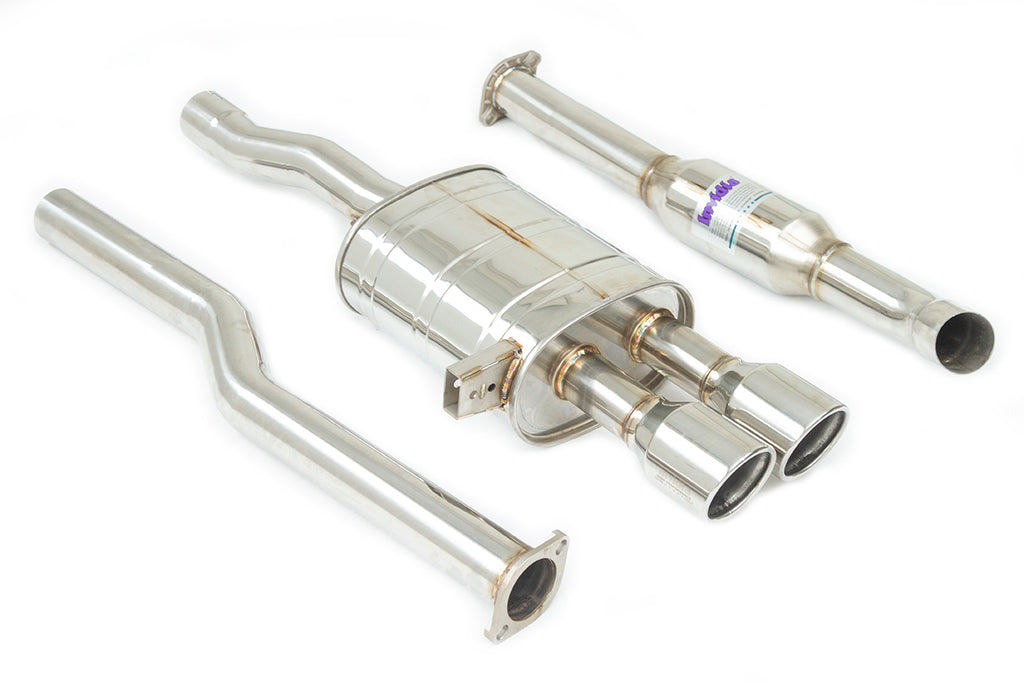 INVIDIA Q300 CAT BACK EXHAUST W/SS TIPS FOR MINI COOPER S F56 14-20