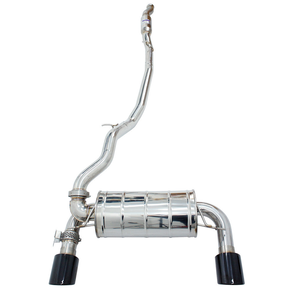 INVIDIA Q300 VALVED CAT BACK EXHAUST W/BLACK TIPS FOR FORD FOCUS RS MK3 LZ 16-17