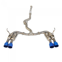 INVIDIA TITAN G5 TITANIUM R400 CAT BACK EXHAUST FOR SUBARU WRX/STI 11-20