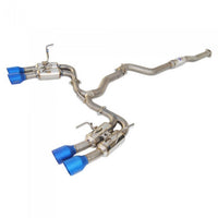 INVIDIA TITAN G5 TITANIUM R400 CAT BACK EXHAUST FOR SUBARU WRX/STI 11-20
