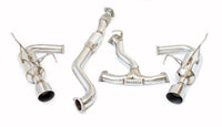 INVIDIA R400 CAT BACK EXHAUST W/SS TIPS FOR SUBARU LEVORG VM 14-20
