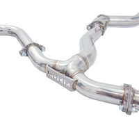 INVIDIA R400 CAT BACK EXHAUST W/TI TIPS FOR SUBARU LEVORG VM 14-20