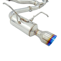 INVIDIA R400 CAT BACK EXHAUST W/TI TIPS FOR SUBARU LEVORG VM 14-20