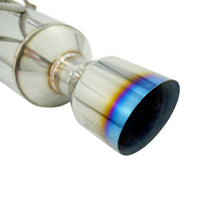 INVIDIA R400 CAT BACK EXHAUST W/TI TIPS FOR SUBARU LEVORG VM 14-20