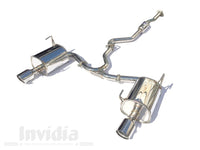 INVIDIA Q300 CAT BACK EXHAUST W/SS TIPS FOR SUBARU LEVORG VM 14-20