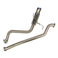 INVIDIA SINGLE N1 CAT BACK EXHAUST W/TI TIP FOR SUBARU WRX 09-21/STI 08-21/FORESTER XT SH, SJ 08-18 (SEDAN ONLY )