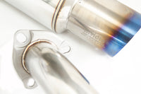 INVIDIA N1 SINGLE EXIT CAT BACK EXHAUST W/TI TIP FOR HONDA CIVIC FC/FK 16-20 1.5T (EXCL CENTRE EXIT RS)