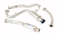 INVIDIA N1 SINGLE EXIT CAT BACK EXHAUST W/TI TIP FOR HONDA CIVIC FC/FK 16-20 1.5T (EXCL CENTRE EXIT RS)