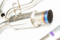 INVIDIA N1 SINGLE EXIT CAT BACK EXHAUST W/TI TIP FOR HONDA CIVIC FC/FK 16-20 1.5T (EXCL CENTRE EXIT RS)