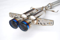 INVIDIA R400 CAT BACK EXHAUST W/TI TIPS FOR HONDA CIVIC RS FK7 16-20 (1.5T CENTRE EXIT)