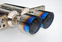 INVIDIA R400 CAT BACK EXHAUST W/TI TIPS FOR HONDA CIVIC RS FK7 16-20 (1.5T CENTRE EXIT)