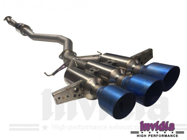 INVIDIA TITAN G5 R400 TITANIUM CAT BACK EXHAUST FOR HONDA CIVIC TYPE-R FK8 17+