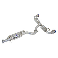 INVIDIA N2 CAT BACK EXHAUST W/TI TIPS FOR TOYOTA YARIS GR XPA16R