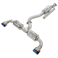 INVIDIA N2 CAT BACK EXHAUST W/TI TIPS FOR TOYOTA YARIS GR XPA16R
