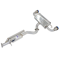 INVIDIA Q300 CAT BACK EXHAUST W/TI TIPS FOR TOYOTA YARIS GR XPA16R