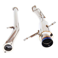 INVIDIA N1 CAT BACK EXHAUST W/TI TIP FOR NISSAN SILVIA/200SX S14/S15