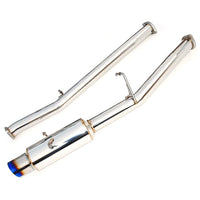 INVIDIA N1 CAT BACK EXHAUST W/TI TIP FOR NISSAN SILVIA/200SX S14/S15