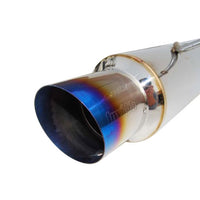 INVIDIA N1 CAT BACK EXHAUST W/TI TIP FOR SUBARU WRX/STI GC8 94-00