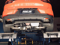 RES SS304, Mid Pipe+Valvetronic Rear Section+Four Tips+Remote Control Kits FIT Porsche Cayenne E3 2.9T 2018+