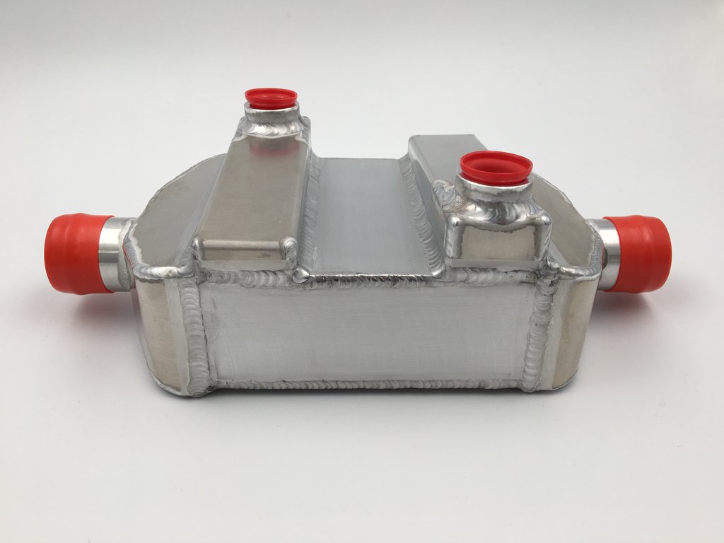 PWR PWH55125 55mm Generic Tube and Fin Oil/Water Heat Exchanger