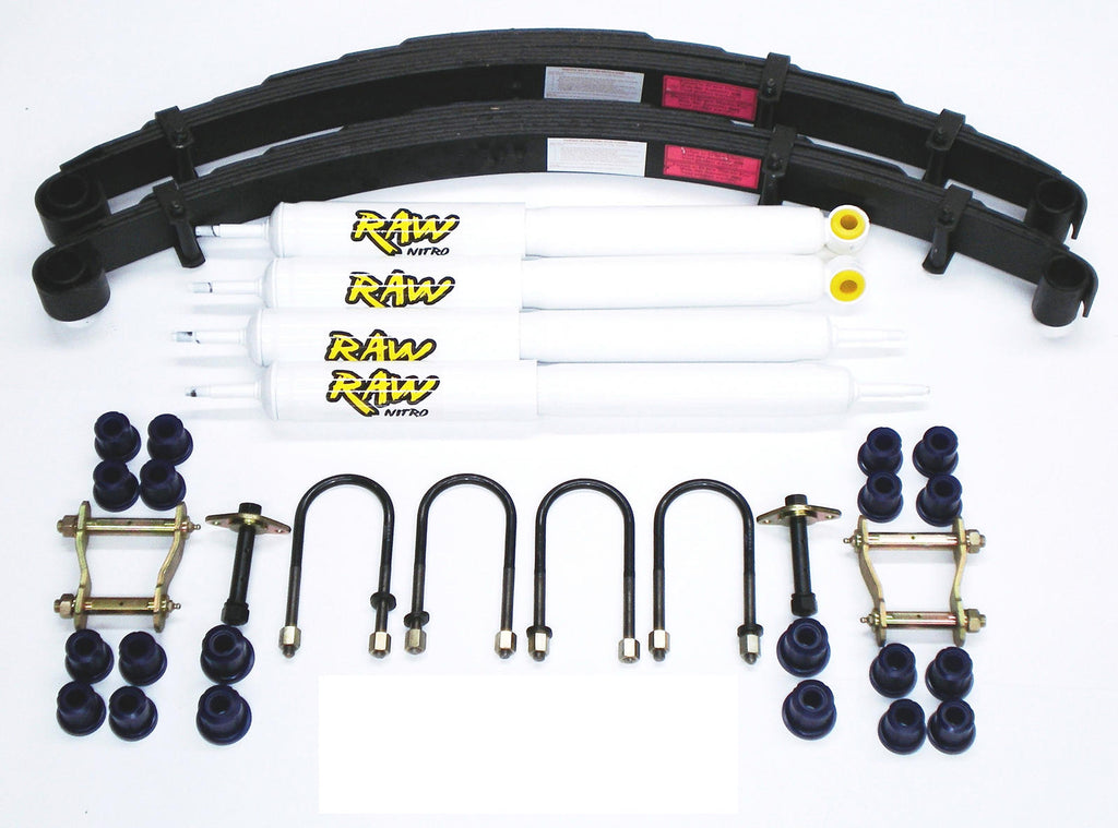 40mm RAW Nitro 4x4 Lift Kit to suit Mitsubishi Triton MK 1996-2006