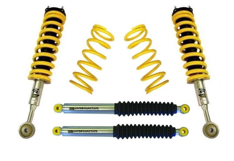 2 Inch 50mm RAW Nitro Max 4x4 ReadyStrut Heavy Duty Lift Kit (suits KDSS) to suit Toyota Landcruiser 200 Series 2007-2021