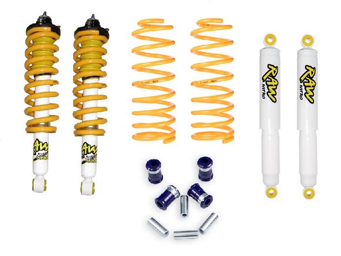 40mm RAW Nitro 4x4 ReadyStrut Lift Kit to suit Nissan Navara NP300 Dual Cab