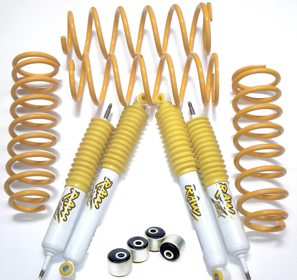 2 Inch 50mm RAW Nitro 4x4 Lift Kit to suit Nissan Patrol Y61 1997-On