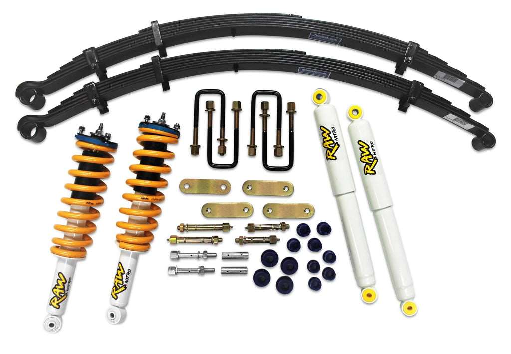 2 Inch 50mm RAW Nitro 4x4 ReadyStrut Load Kit to suit Isuzu D-Max MP 2012-2020