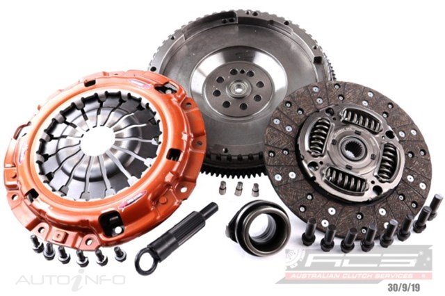 Xtreme Heavy Duty Organic Clutch Kit With Single Mass Flywheel FIT MAZDA BT50 B2500 B3000