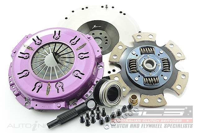 Xtreme Clutch Kit Inc Single Mass Flywheel-Sprung Ceramic FIT HOLDEN COMMODORE VS VT VX VY VU 1996-2004