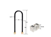 Whiteline Rear Lowering block - kit KLB111-25