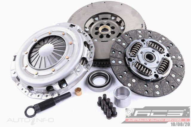 ClutchPro Plus Clutch Kit Incl DMF + Spigot, Aligning Tool & Sleeve Inc-SAC FIT NISSAN NAVARA D40 PATHFINDER R51