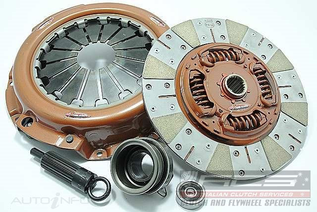 Xtreme Heavy Duty Cushioned Ceramic Clutch Kit FIT TOYOTA LANDCRUISER 1998-2007 HZJ76L 2016-ON