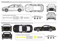 Whiteline Whiteline Decal Kits KWM004