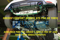 PRE ORDER - NEW TRUST GREDDY EXHAUST SYSTEM FOR TOYOTA GR YARIS