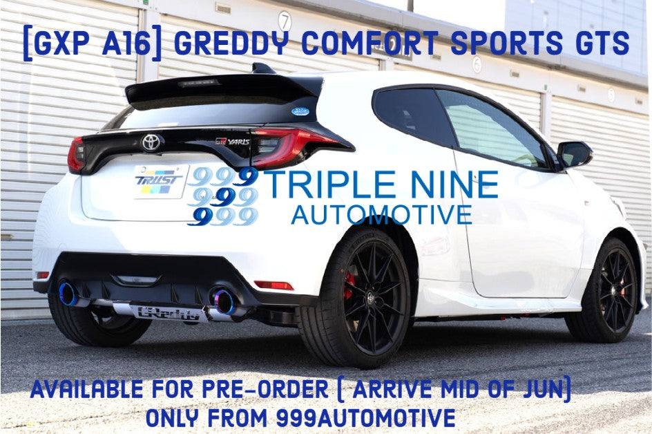 PRE ORDER - NEW TRUST GREDDY EXHAUST SYSTEM FOR TOYOTA GR YARIS